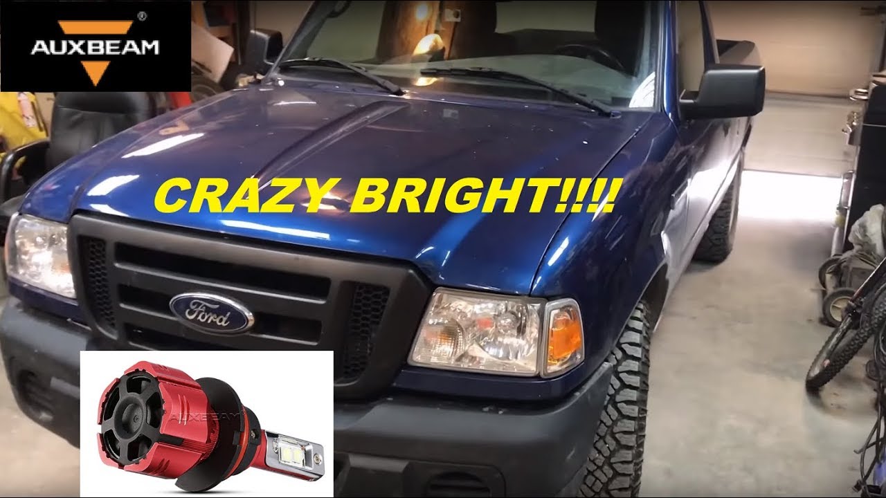 Ford Ranger LED Headlights Upgrade 9007 AuxBeam  7000lm!!!