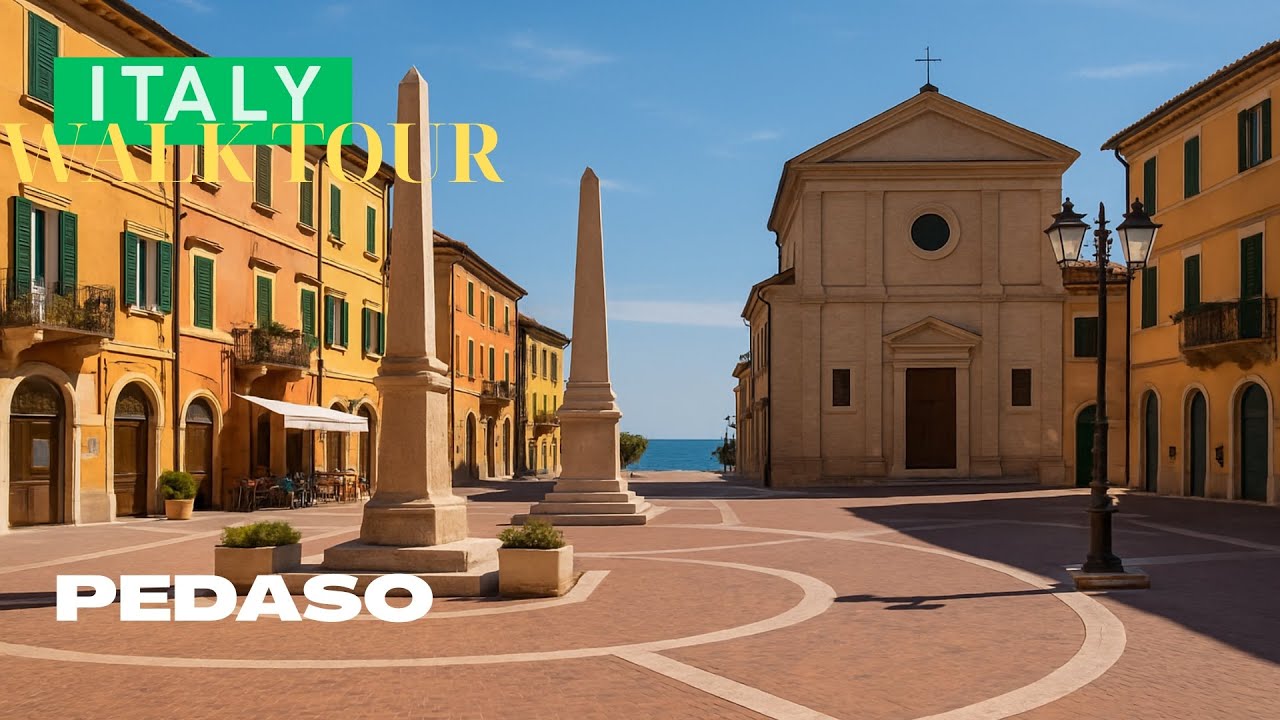 Pedaso in the Morning Light | Quiet Streets & Seaside Walk on a Sunny Sunday
