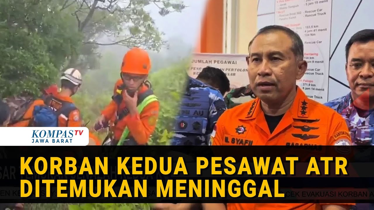Terkini! Tim SAR Temukan Korban Kedua Pesawat ATR 42-500 Kondisi Meninggal