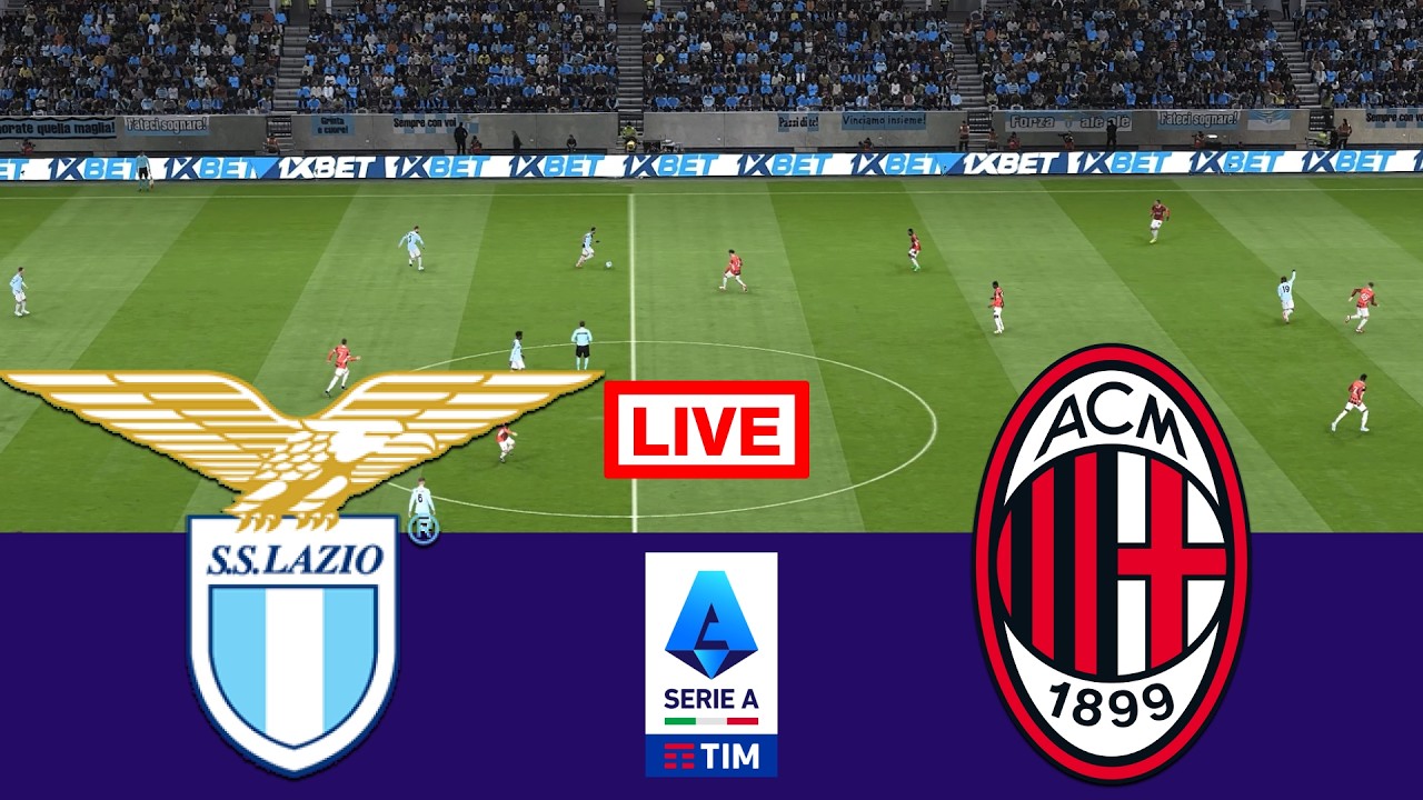 🔴 In Diretta : Lazio vs AC Milan | Serie A 2025/26 | Streaming completo della partita