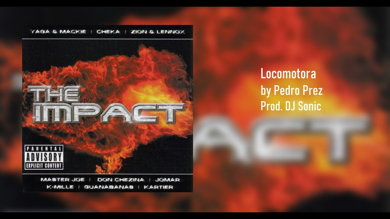 DJ Sonic Ft. Pedro Prez - Locomotora (Lyric Video)