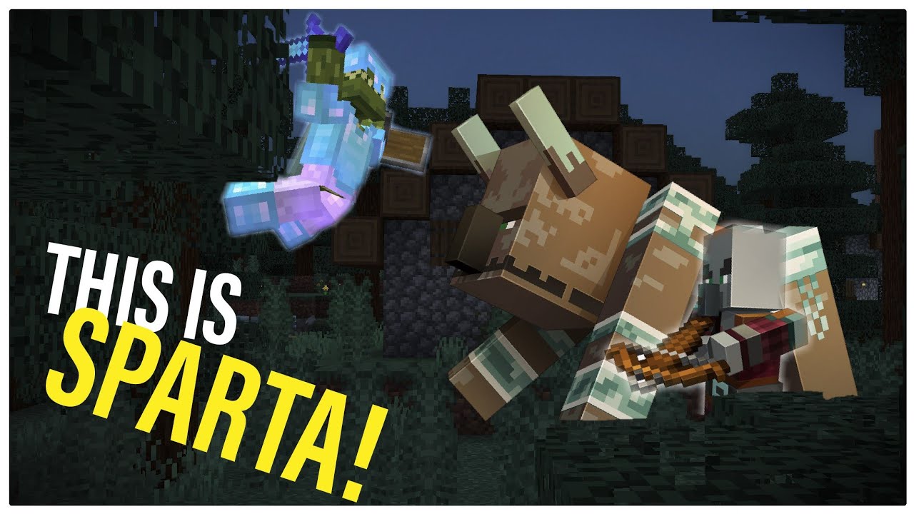 I Survived a Raid in Minecraft