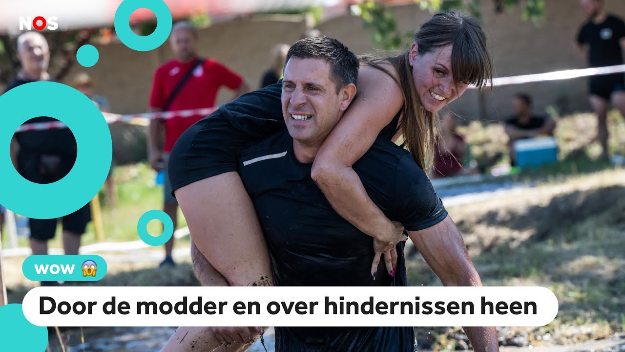 Rare wedstrijd: Wie wint het kampioenschap vrouwen-sjouwen?
