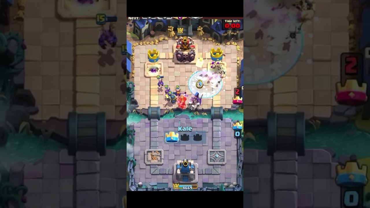 partida de clash epica 