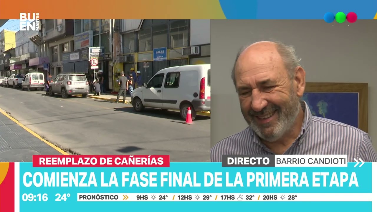 Reemplazo de cañerías centenarias: comenzó la fase final de primera etapa en el macrocentro