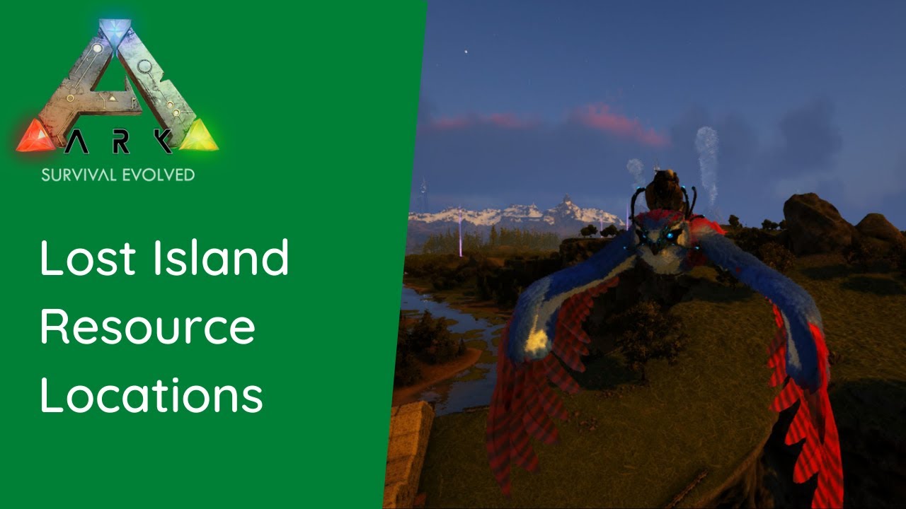 BEST Lost Island Resource Locations - Metal, Crystal, Silica Pearls & Obsidian