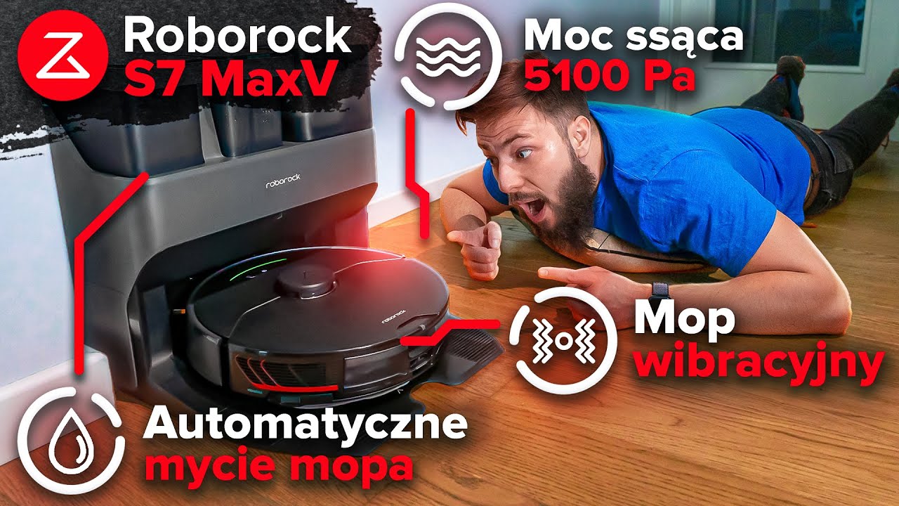 Tego się nie spodziewasz w robocie sprzątającym - Test Roborock S7 MaxV