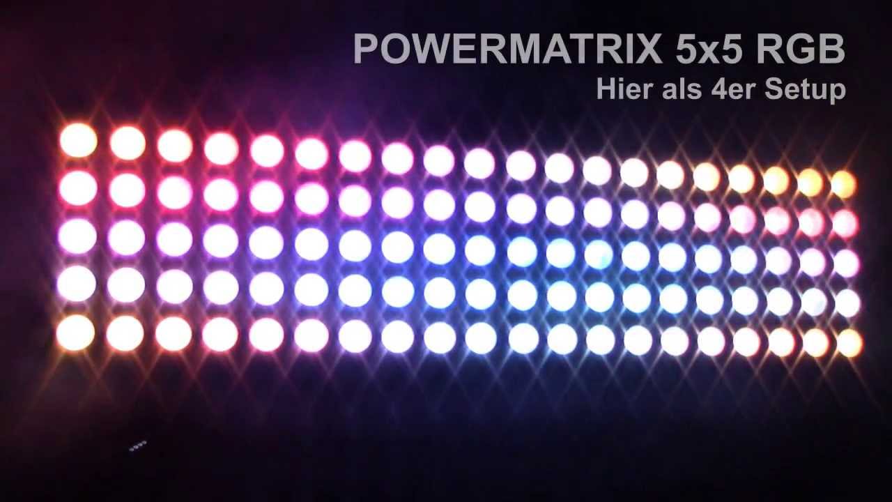 POWERMATRIX 5x5 RGB - BriteQ - L27606