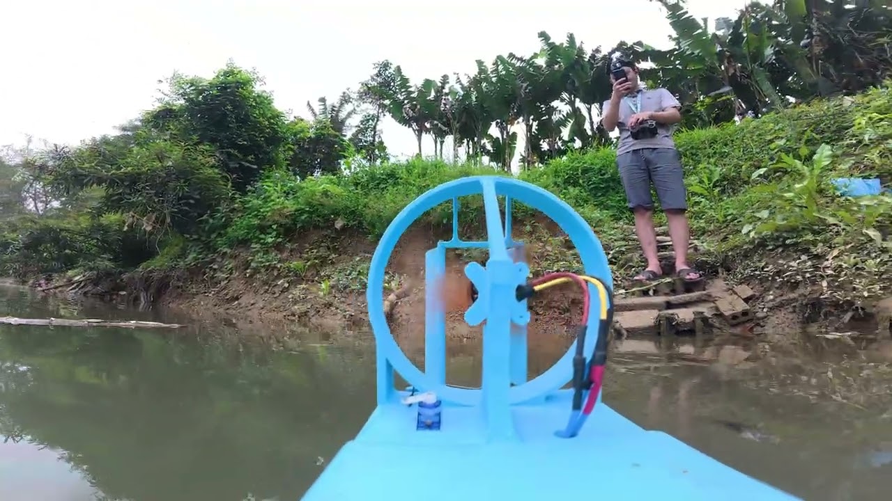 3D printed RC AirBoad.#3dprinting  #airboad #rc