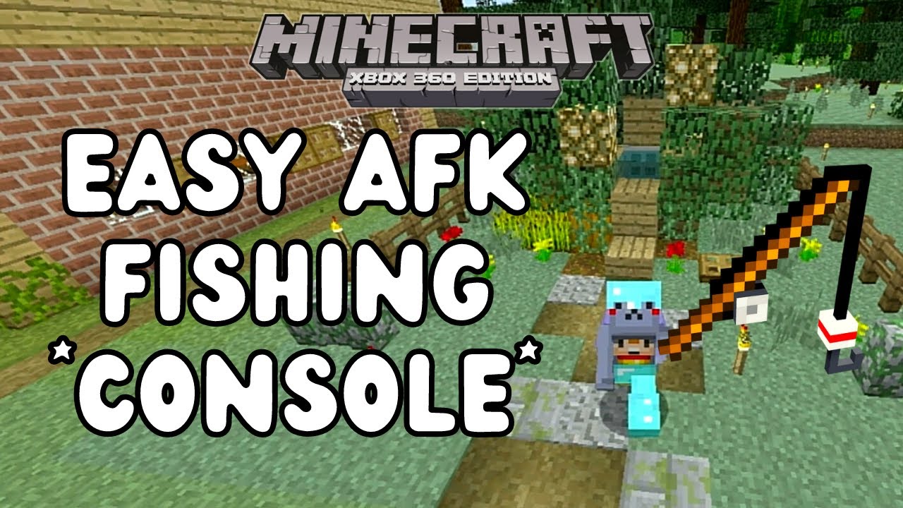 AFK FISH FARM MINECRAFT CONSOLE  [works 2026] XBOX 360 / PS3