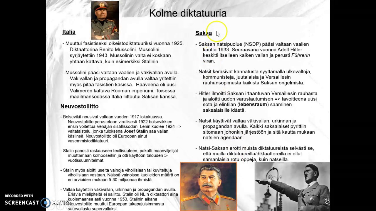 Italia, Neuvostoliito ja Natsi-Saksa