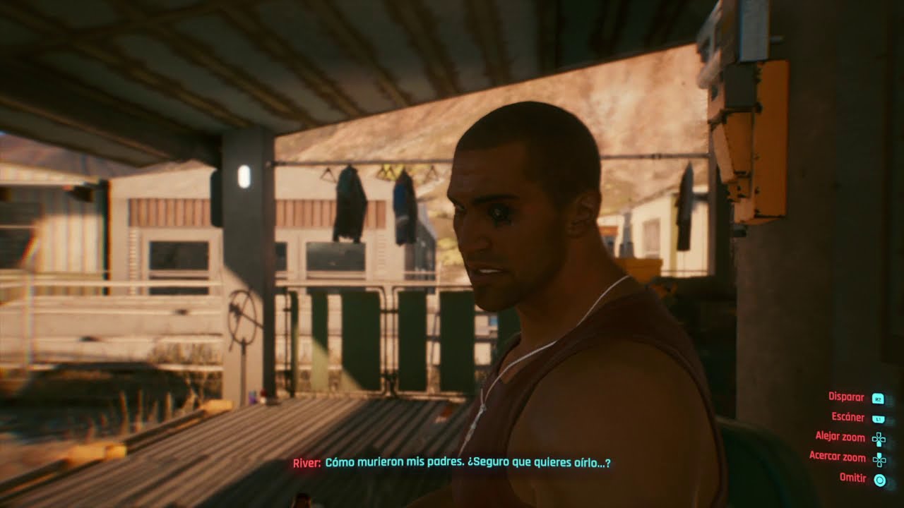 Cyberpunk 2077 español pt 56: Algunos hombres buenos - El pasado de River Ward