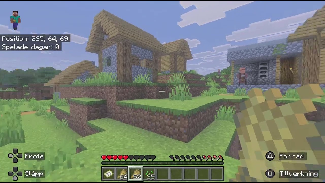 Minecraft på svenska avsnitt 1