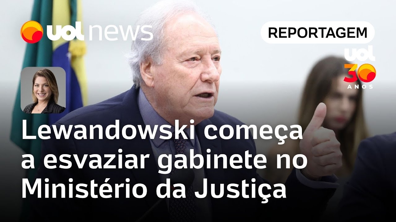 Lewandowski j&aacute; come&ccedil;ou a esvaziar seu gabinete no Minist&eacute;rio da Justi&ccedil;a | Daniela Lima