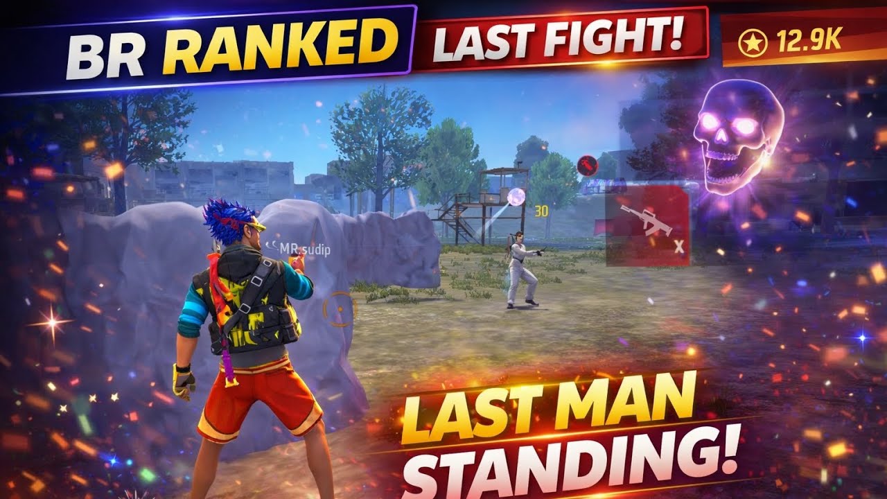 BR Ranked Last Fight 🔥 Clutch Win + Disco Dance 🕺💥