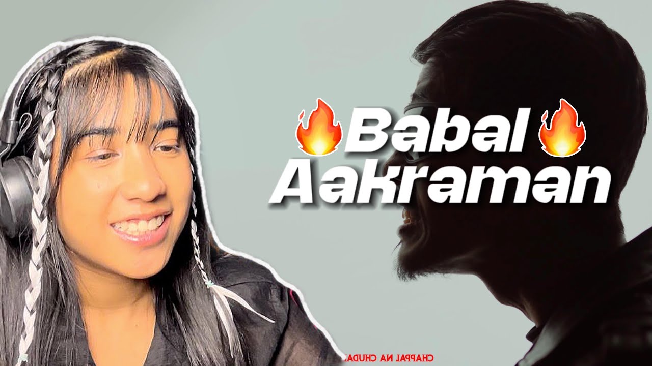Babal Akraman 🔥| Vyoma  - आक्रमण  |  Reaction Video #160mission