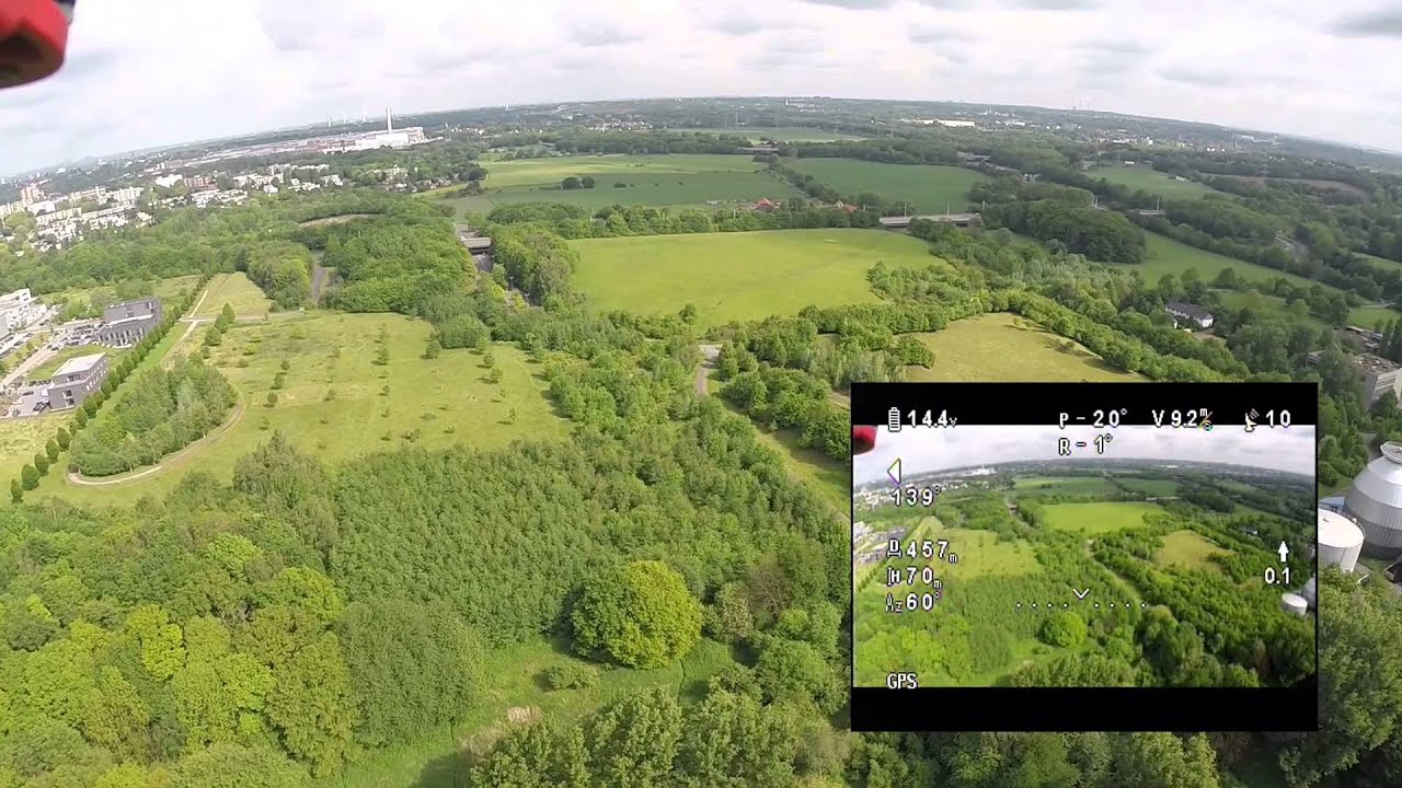 Hexacopter F550 FPV 24 Minuten Flugzeit 12000mAh