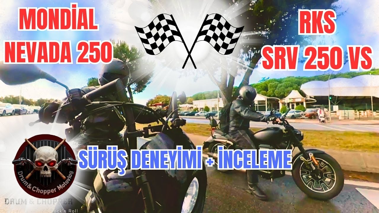RKS SRV 250 VS DENEME S&Uuml;R&Uuml;Ş&Uuml; + HİSSİYATI || MONDİAL NEVADA 250 || CHOPPER MOTOVLOG | CRUİSER TAVSİYE