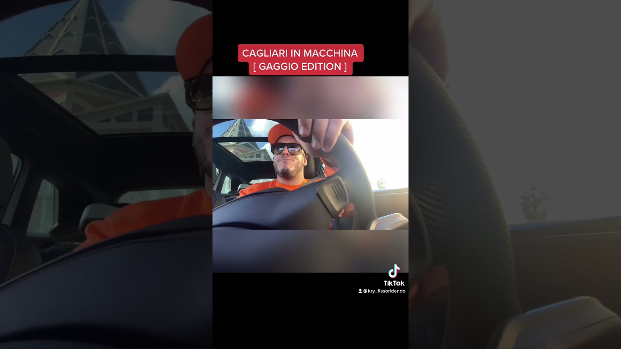 CAGLIARI IN MACCHINA [ GAGGIO EDITION ].     #FissoRidendo #KryFissoRidendo