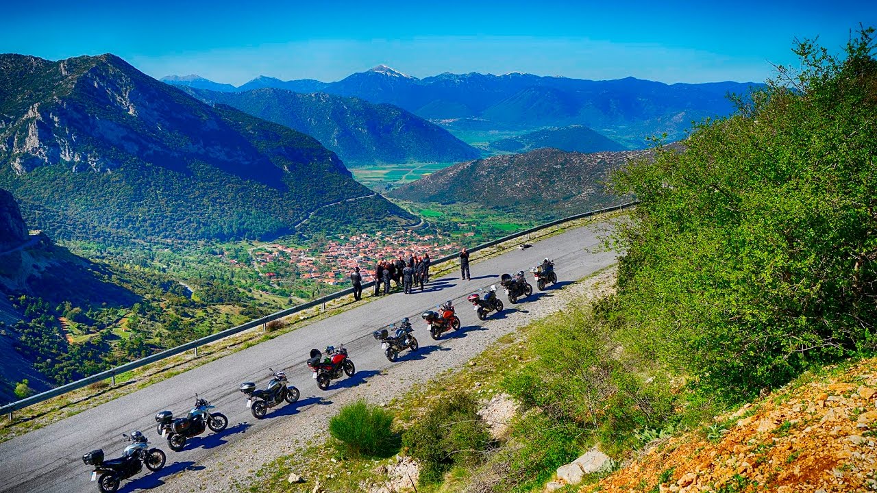 Peloponnisos motorcycle tour, April 2017 - part 1