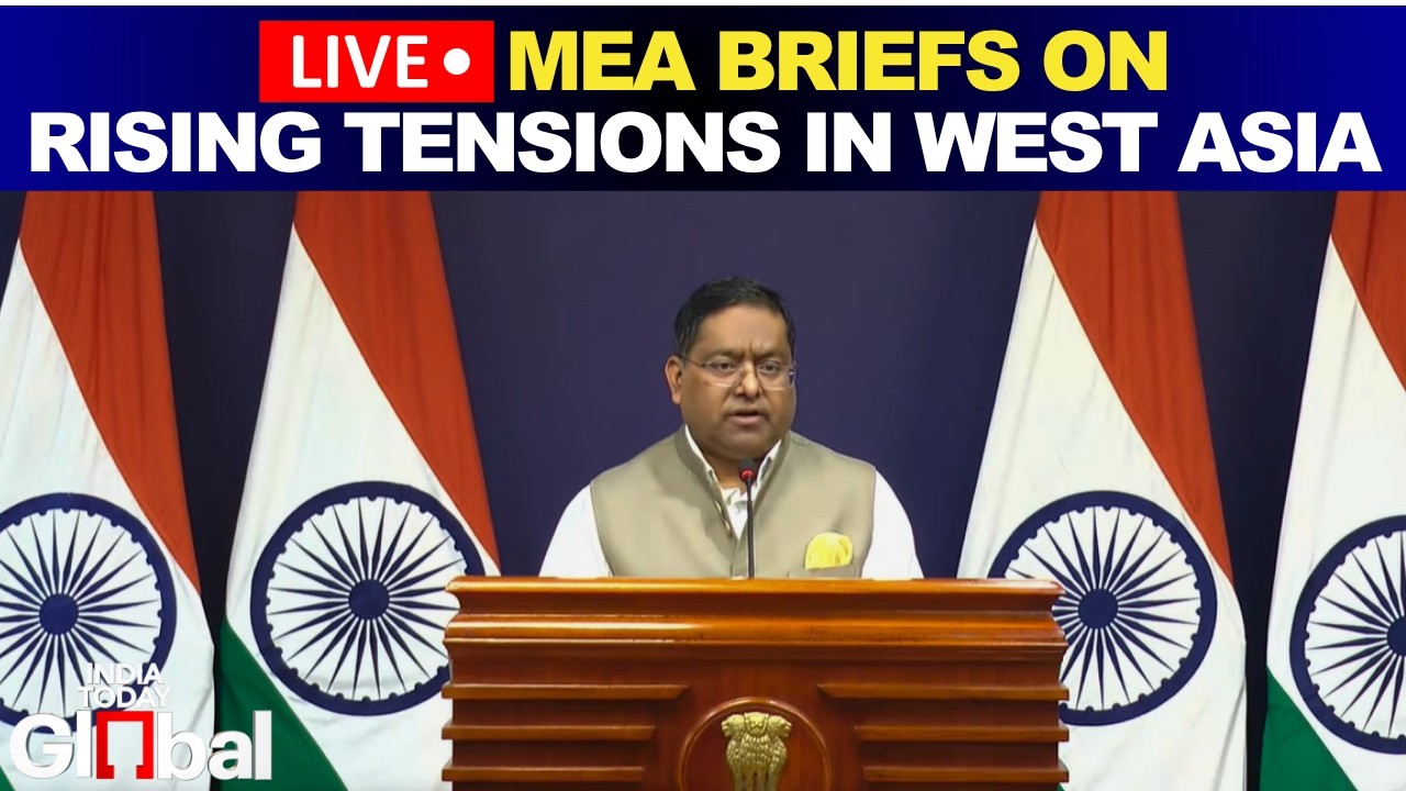MEA Briefing LIVE: China Border Tensions, Iran Aid And Indians In Yemen In Focus | Randhir Jaiswal