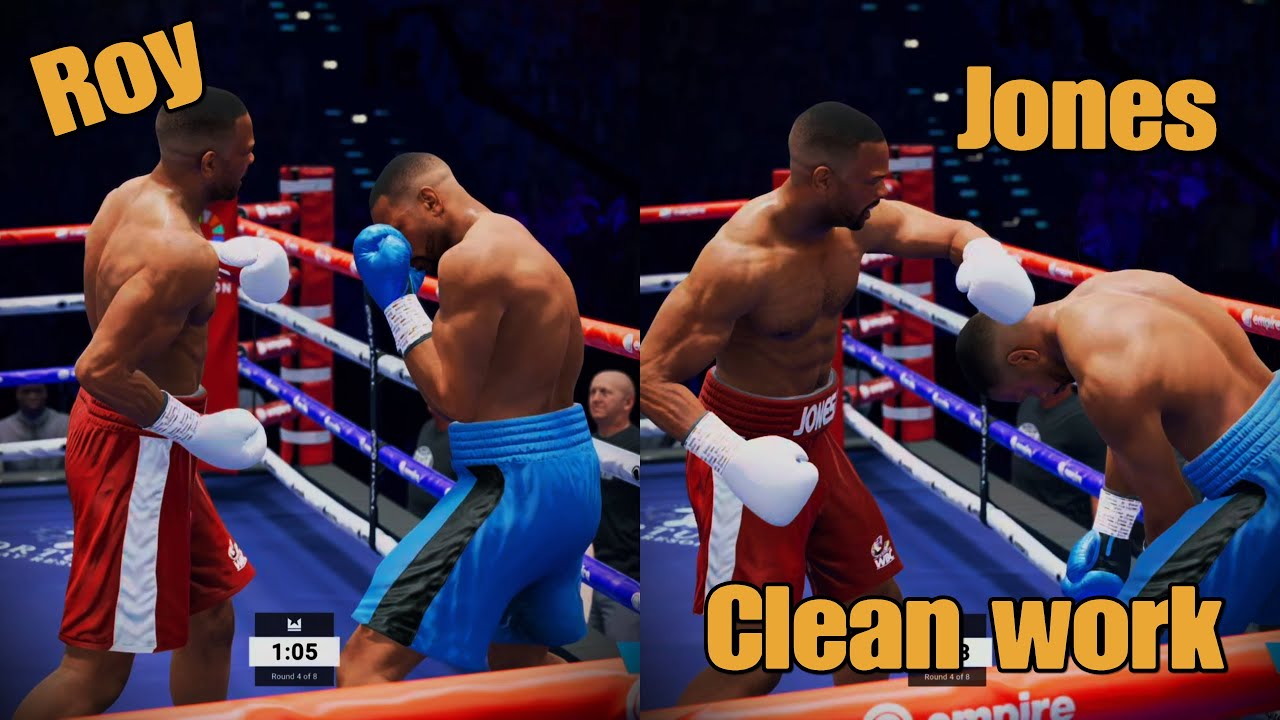(Undisputed boxing) PS5 Roy jones jr clean waki waki 
