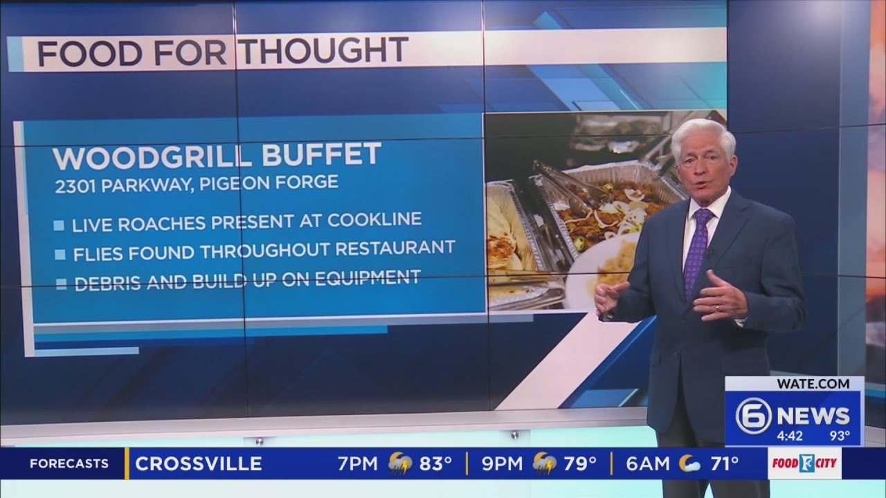 Roaches, flies found in Pigeon Forge buffet during inspection