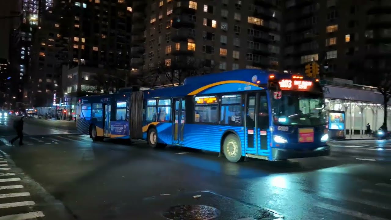 MTA & NYCT Bus: Various Local & Express Buses Thru 3 Ave & 86 Street With No Traffic Lights