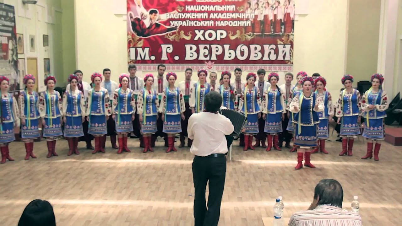 Степом, степом йшли у бій солдати - студія при хорі ім. Г. Г. Верьовки