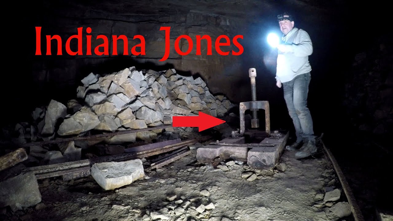 Wahnsinn  Urbex Die Indiana Jones Miene in   Irgendwo Belgien, die alten Loren