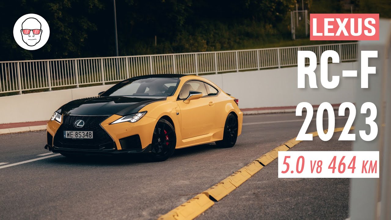 Lexus RC-F 2023 Carbon 5.0 V8 464 KM test pl Pertyn Ględzi