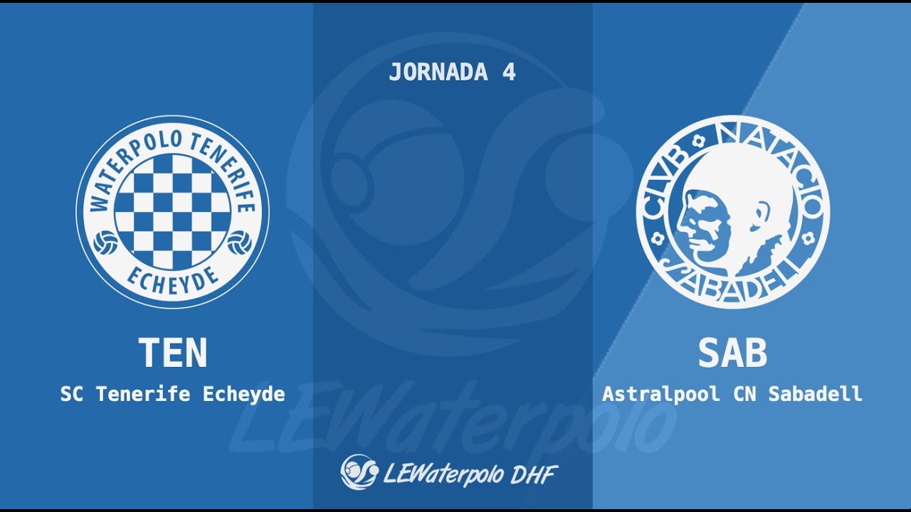 LEWaterpolo DHF /J4 / Santa Cruz Tenerife Echeyde - Astrapool CN Sabadell