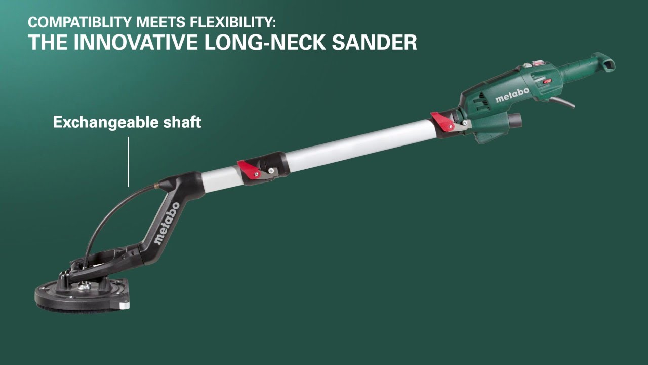 Metabo Long-neck sander - Compatiblity meets flexibility (English)