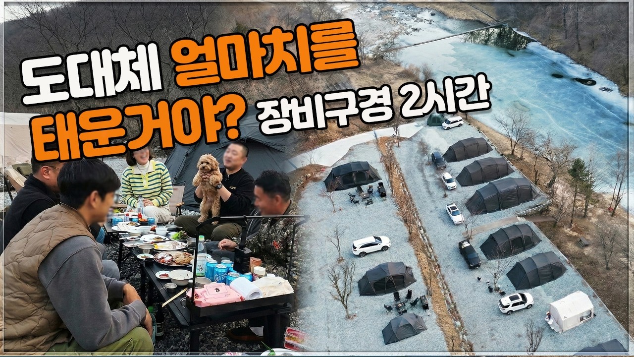 솔직히 기 죽었습니다. 다른 유튜버들 장비 수준 보고 현타 옴. 소심자의 최대 모임! #애견캠핑장 #라라랜드