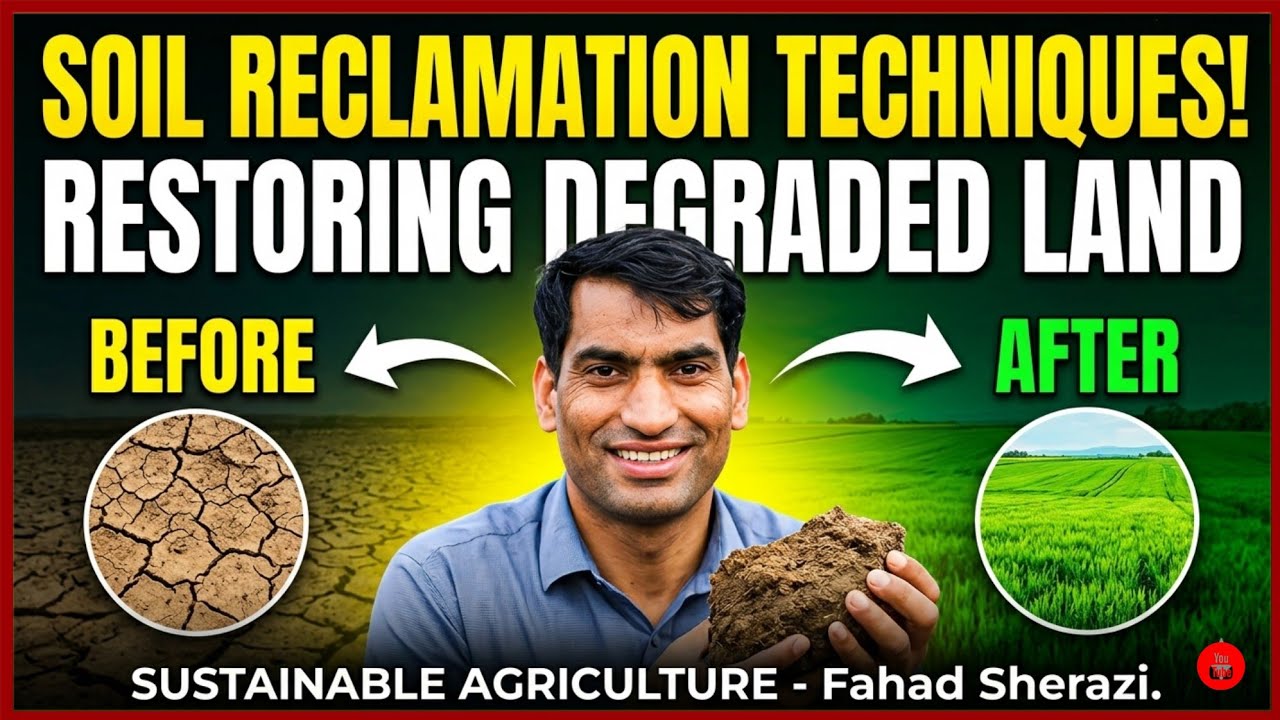 Soil Reclamation Techniques | Restoring Degraded Land for Sustainable Agriculture | WAHJOC Agri