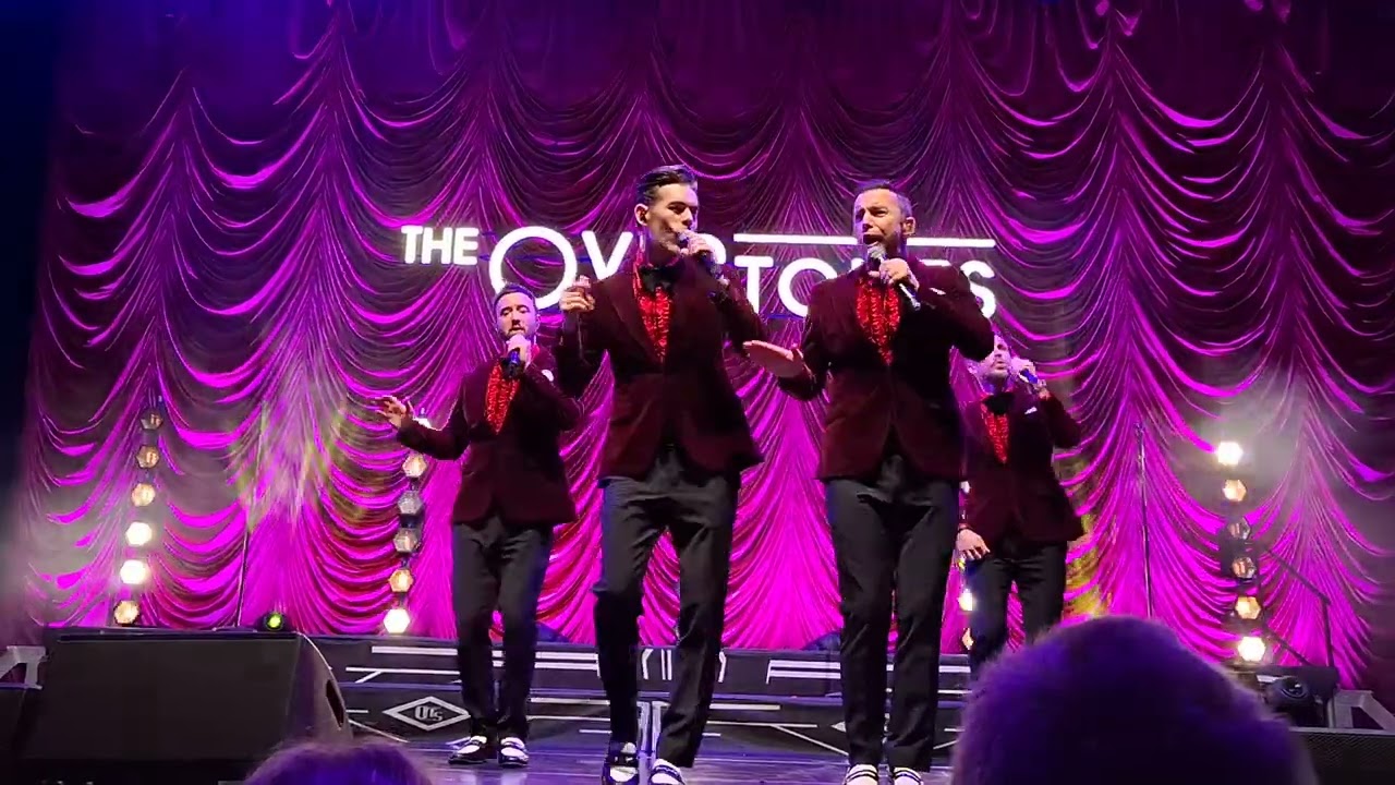 The Overtones, Nov 2024. Sign, sealed, delivered.