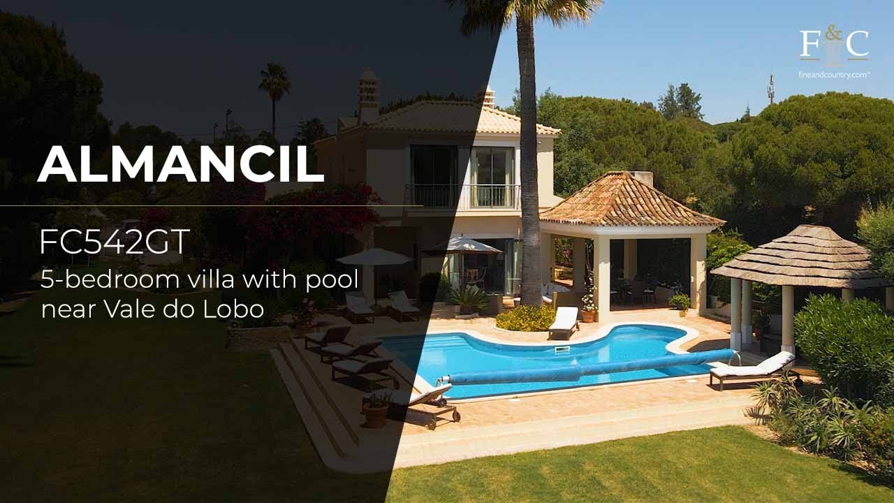 Algarve property for sale - Almancil - Elegant 5-bedroom villa near Vale do Lobo