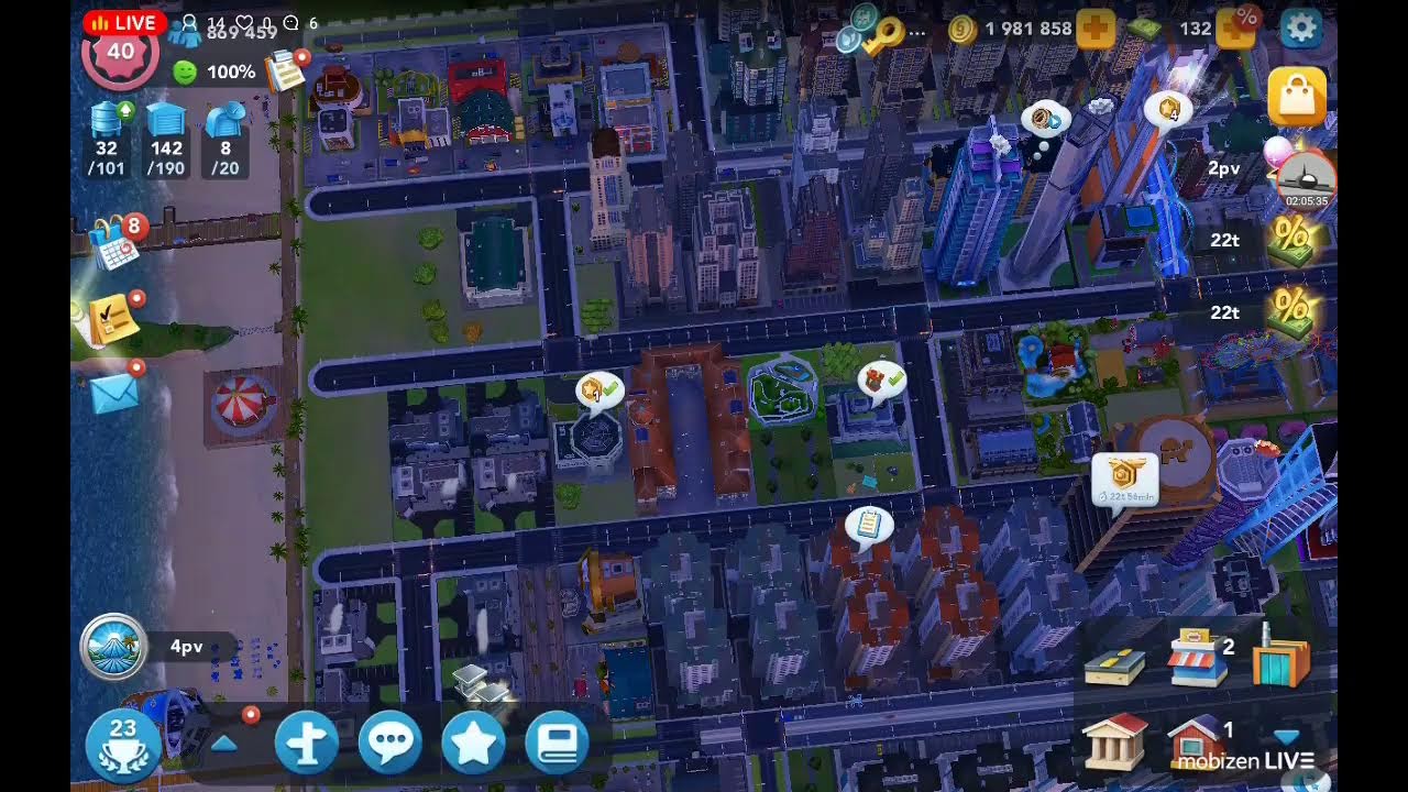 Simcity Buildit Live-Stream 1