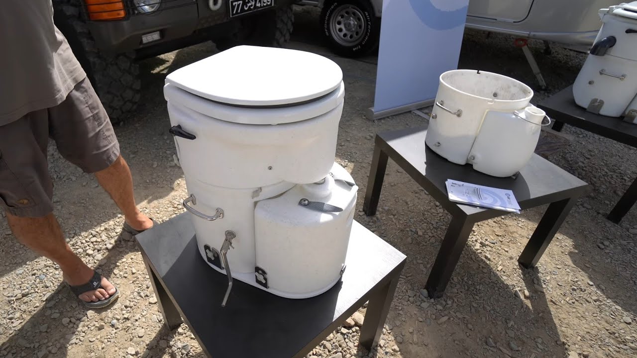 WOCHENLANG KACKI IM WOHNMOBIL UND SPASS DABEI: Airhead Komposttrenntoilette. Erzeugt Dünger.