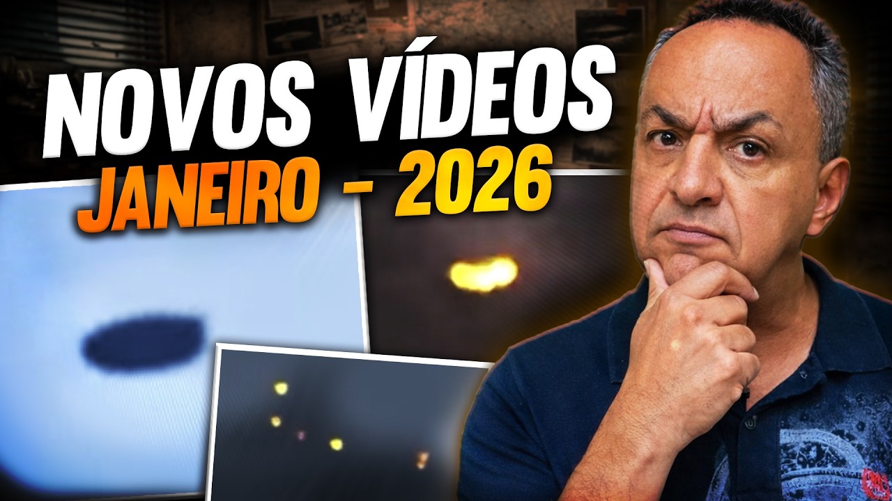 JANEIRO DE 2026 COME&Ccedil;A COM FLAGRAS INCR&Iacute;VEIS DE OVNIS!