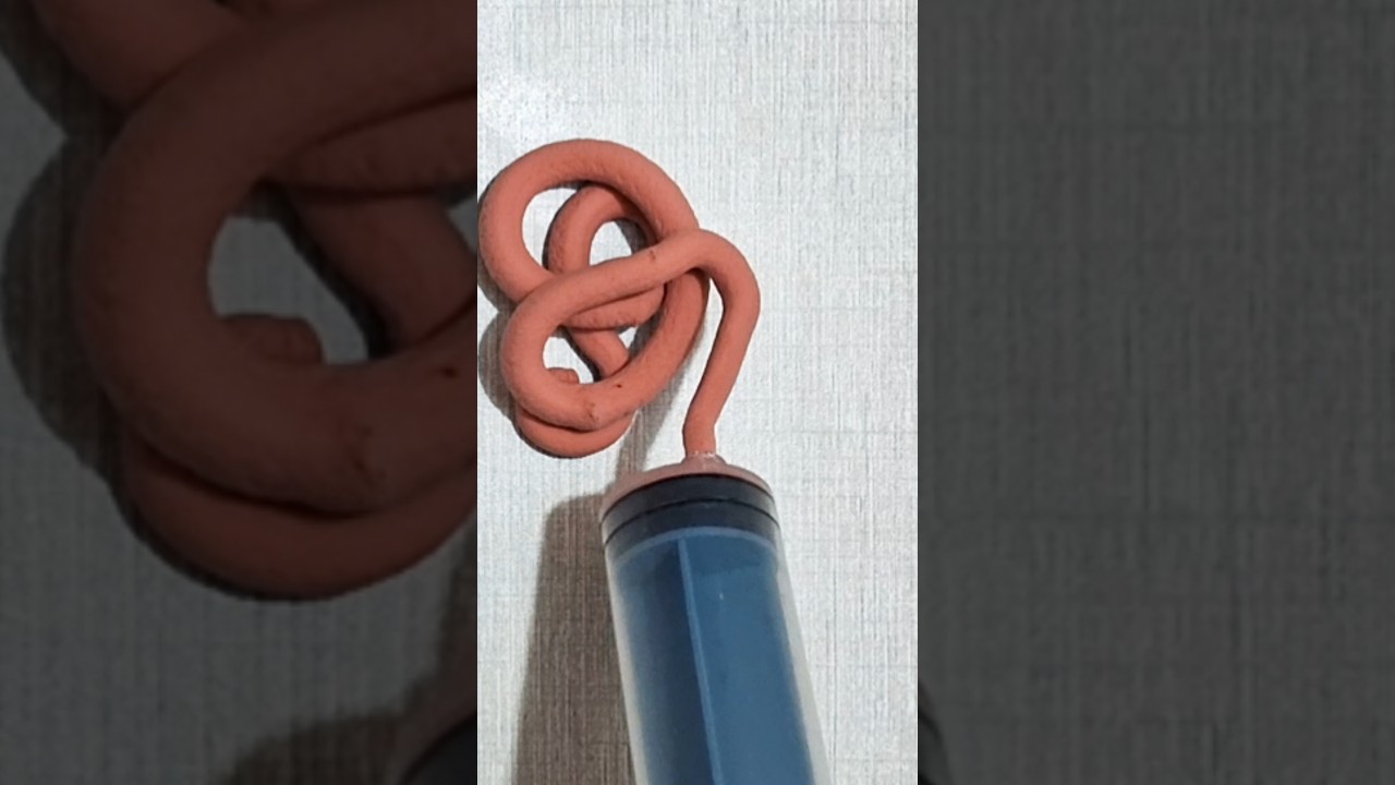 brown satisfying clay  #shorts​ #ytshorts​ #satisfying​ #clay​#trending​ #youtubeshorts#foryou