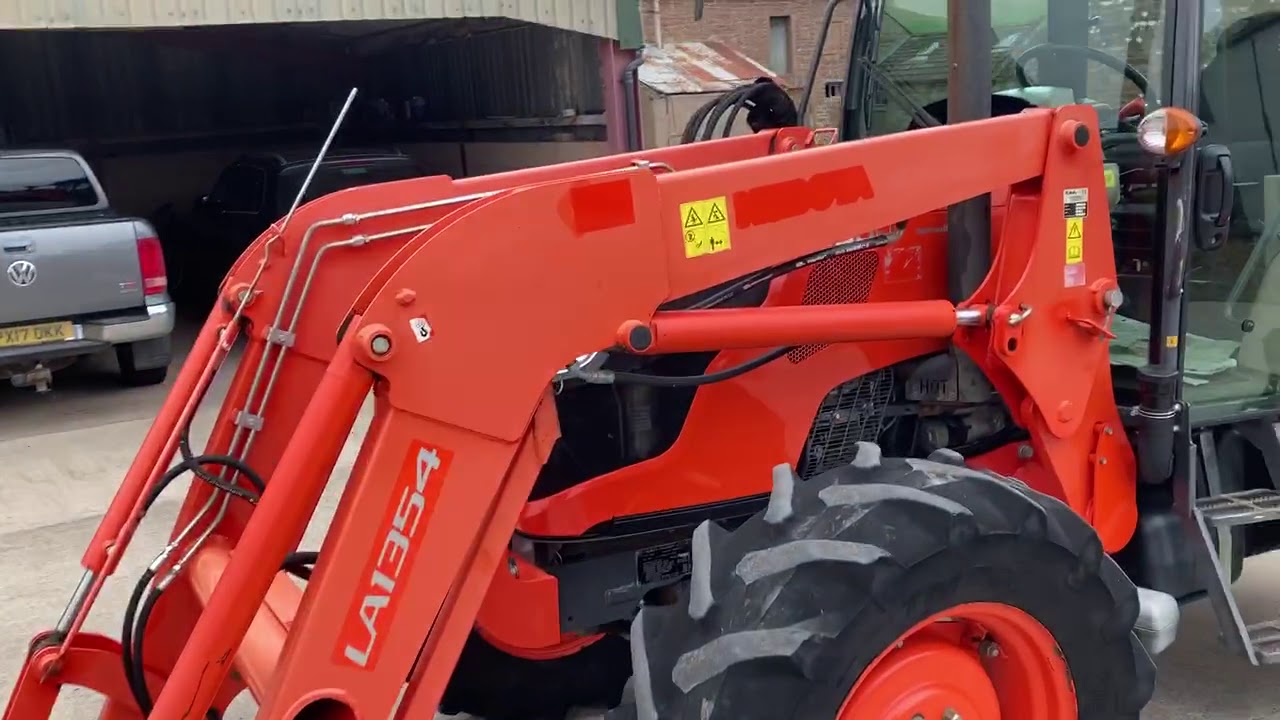 Kubota M9960 & Loader D&A Kidd LTD www.dandakidd.co.uk