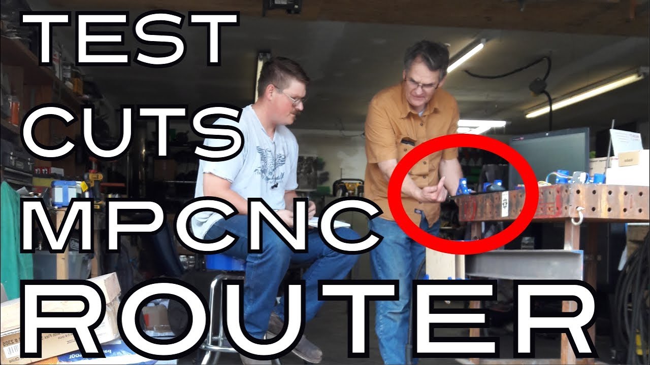 CNC Wood Router Test Cuts