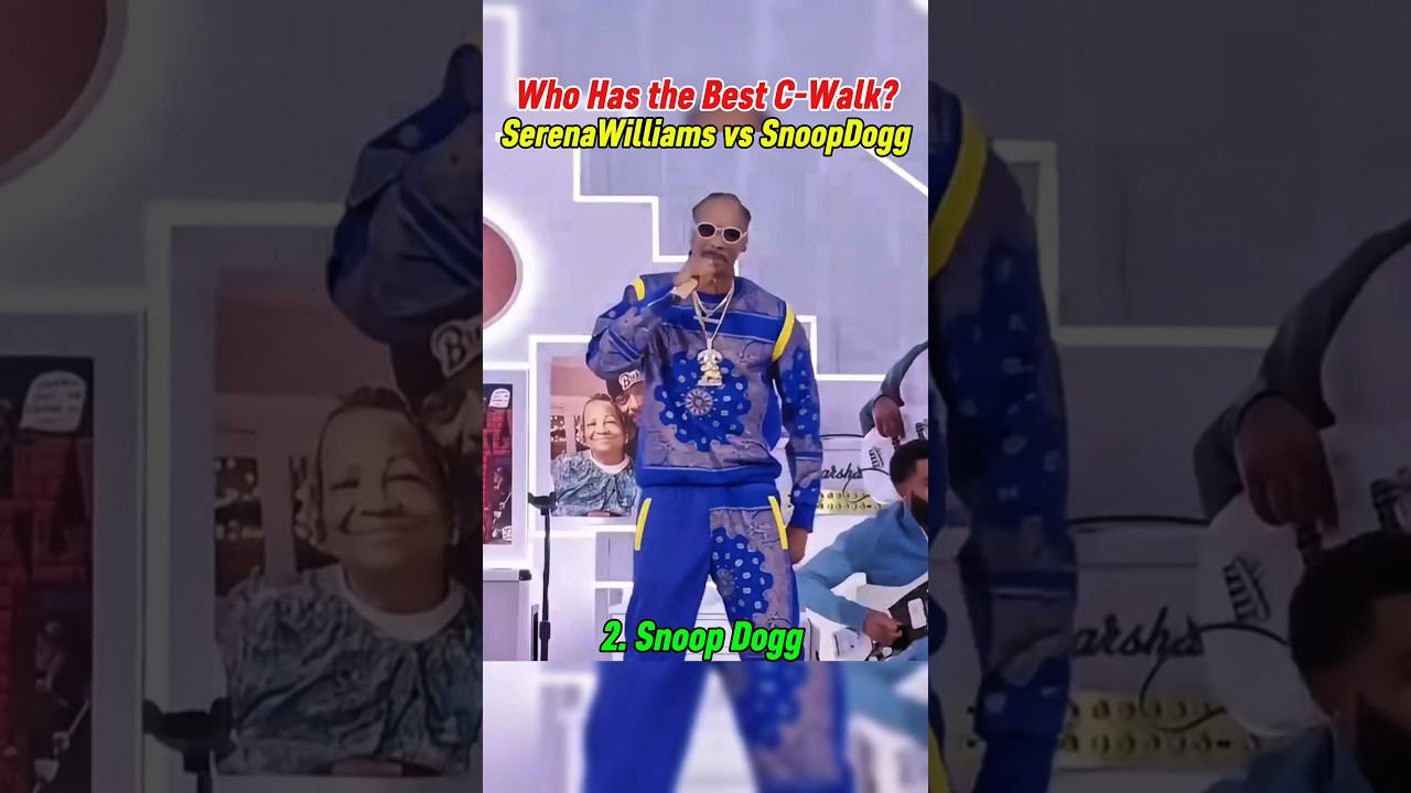 Rap Legends vs Tennis Legend &ndash; Best C-Walk 🔥