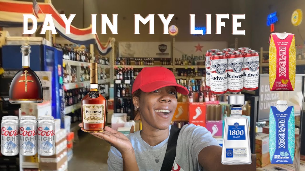 Realistic Day In My Life: Working At A Liquor Store !