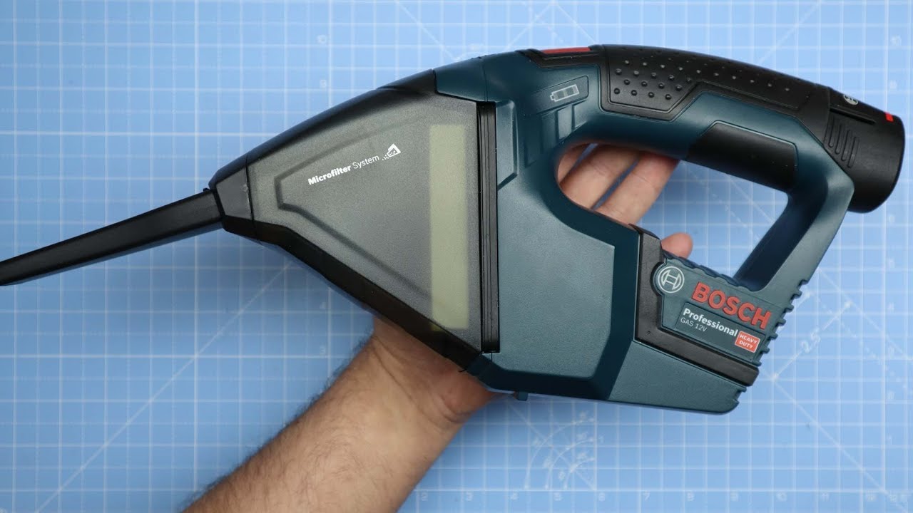 12 Volt Cordless Dust Extractor: Bosch Professional