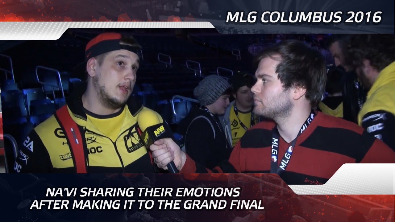 Na'Vi sharing their emotions after making it to the grand final @ MLG Columbus 2016 (ENG SUBS)