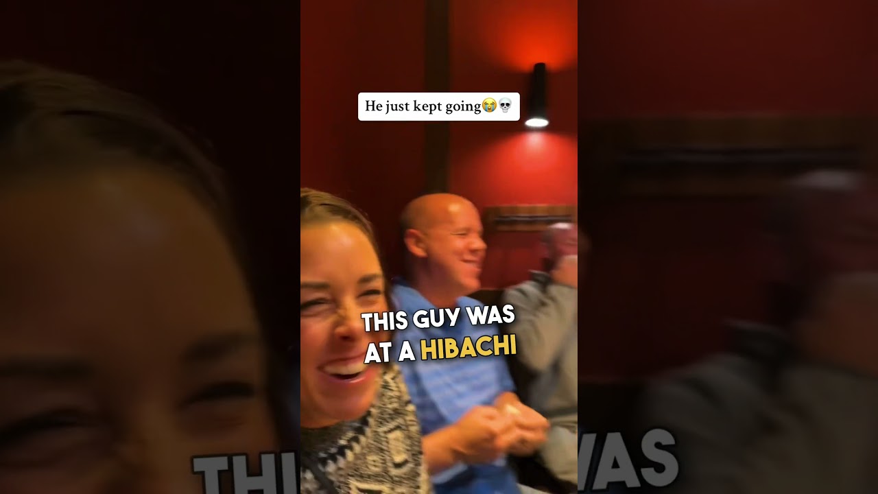 Utalentowany łapacz jedzenia Hibachi po prostu nie poddawał się 😂 💀