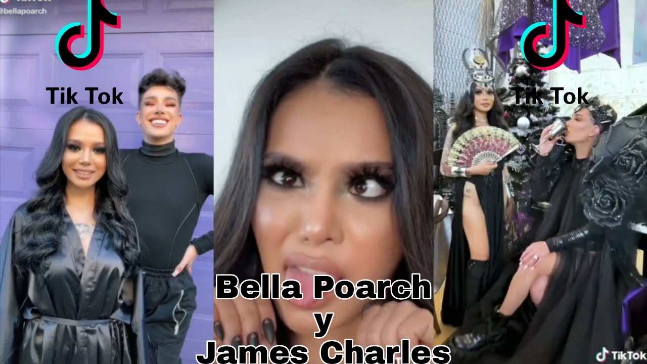 Tik Tok de Bella Poarch y James Charles | Tik Tok Random Everywhere