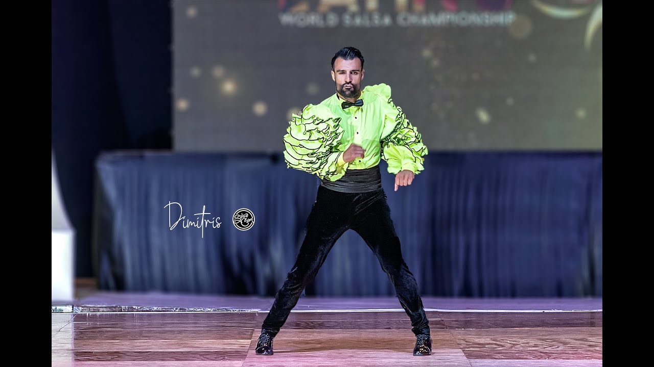 Dimitris Psychogyios Solista Salsa Shines Pro Euroson Latino 2018